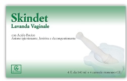 SKINDET LAVANDA VAGINALE 4 FLACONI 140 ML + 4 CANNULE MONOUSO IN BLISTER - farmasconti.eu