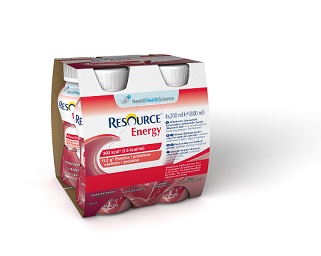 RESOURCE ENERGY FRAGOLA/LAMPONE 4 BOTTIGLIE 200 ML - farmasconti.eu