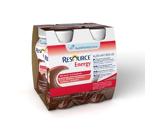 RESOURCE ENERGY CIOCCOLATO 4 BOTTIGLIE 200 ML - farmasconti.eu