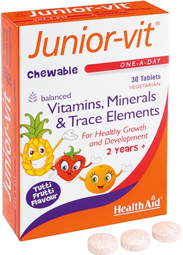 JUNIORVIT BLISTER 30 TAVOLETTE MASTICABILI - farmasconti.eu