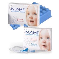 FILTRO RICAMBIO ASPIRATORE NASALE ISOMAR 20 PEZZI - farmasconti.eu