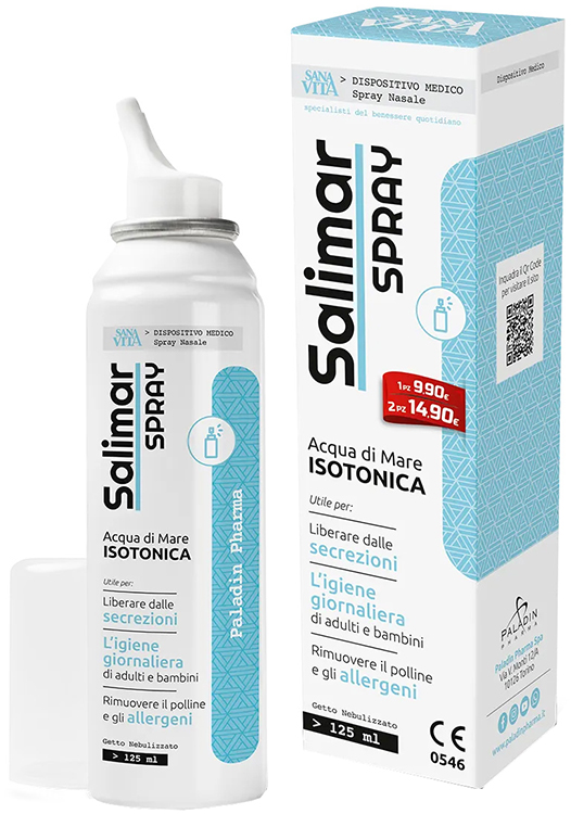 SANAVITA SALIMAR SPRAY NASALE NEW 125 ML - farmasconti.eu