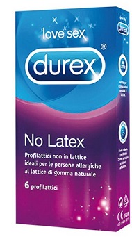 PROFILATTICO DUREX NO LATEX 6 PEZZI - farmasconti.eu