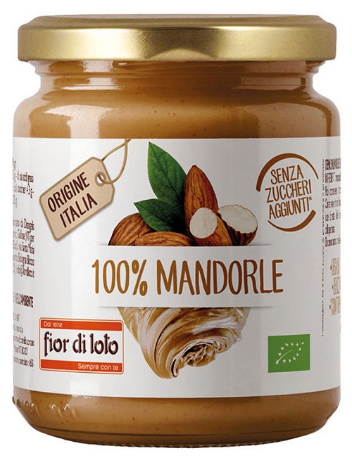 FIOR DI LOTO CREMA 100% DI MANDORLE TOSTATE - farmasconti.eu
