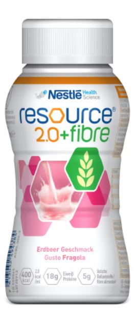 RESOURCE 2,0 + FIBRE FRAGOLA 200 ML - farmasconti.eu