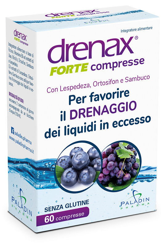 DRENAX FORTE MIRTILLO 60 COMPRESSE - farmasconti.eu