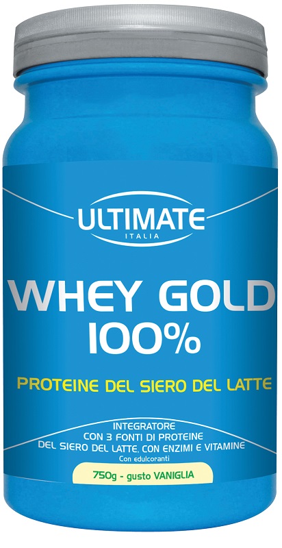 ULTIMATE WHEY GOLD 100 % VANIGLIA 750 G - farmasconti.eu