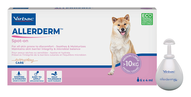 ALLERDERM SPOT ON CANI SUPERIORI A 10 KG 6 PIPETTE 4 ML - farmasconti.eu