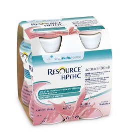 RESOURCE HP/HC FRAGOLA 4 BOTTIGLIE 200 ML - farmasconti.eu