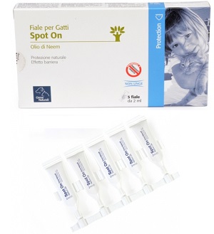 PROTECTION SPOTON GATTO 5 X 2 ML - farmasconti.eu