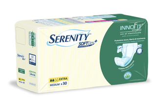 PANNOLONE PER INCONTINENZA SERENITY INNOFIT PREMIUM SOFTDRY+ EXTRA L 30 PEZZI - farmasconti.eu