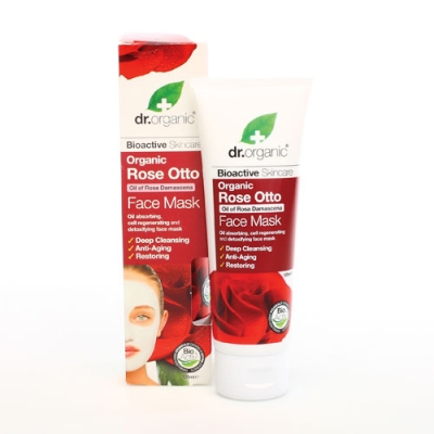 DR ORGANIC ROSE OTTO ROSA FACE MASK MASCHERA VISO 125 ML - farmasconti.eu