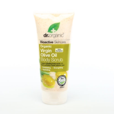 DR ORGANIC VIRGIN OLIVE OIL OLIO DI OLIVA BODY SCRUB CORPO 200 ML - farmasconti.eu