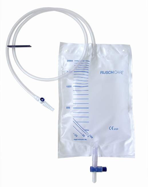 SACCA DI DRENAGGIO LETTO PER INCONTINENZA 2000ML IN PVC CON VALVOLA DI NON RITORNO E SCARICO STERILE CON TUBO DI RACCORDO 120CM 1 PEZZO RIUTILIZZABILE - farmasconti.eu