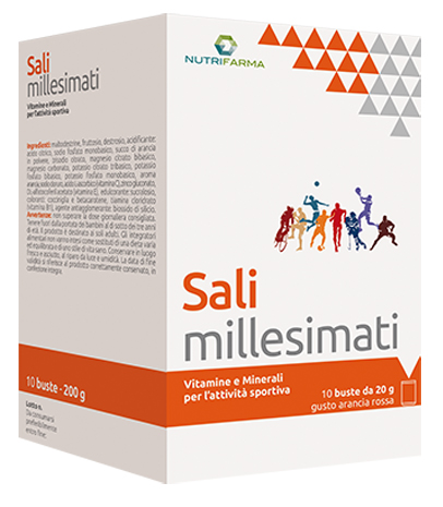 SALI MILLESIMATI 10 BUSTINE 20 G - farmasconti.eu