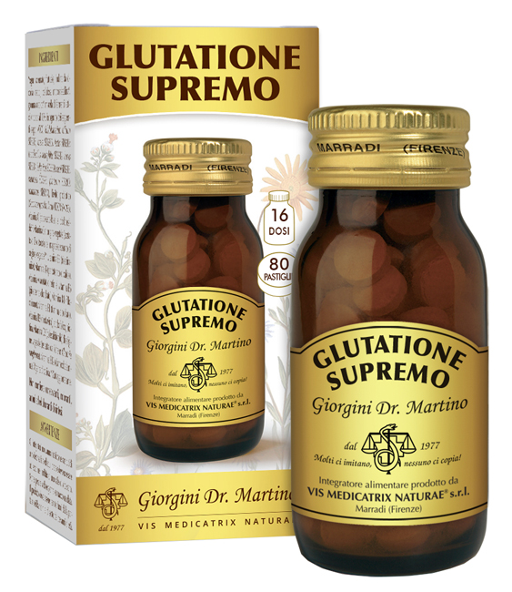 GLUTATIONE SUPREMO 80 PASTIGLIE - farmasconti.eu