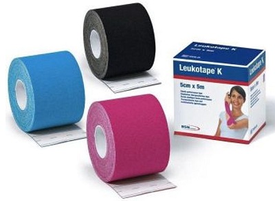 BENDA ADESIVA LEUKOTAPE K PER TAPING FISIOTERAPICO LARGHEZZA 5 CM LUNGHEZZA 5 M COLORE AZZURRO IN ROTOLO - farmasconti.eu