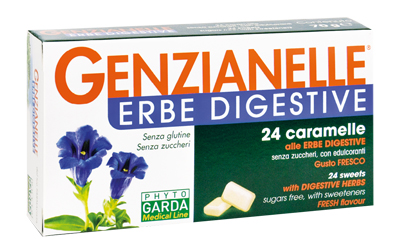 GENZIANELLE ERBE DIGESTIVE SENZA ZUCCHERO 24 CARAMELLE - farmasconti.eu