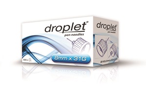 AGO PER PENNA DA INSULINA DROPLET GAUGE 31 8 MM 100 PEZZI - farmasconti.eu