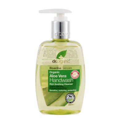 DR ORGANIC ALOE VERA HANDWASH SAPONE LIQUIDO MANI 250 ML - farmasconti.eu