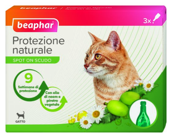 PROTEZIONE NAT SPOT ON GATTO 3 PIPETTE DA 1 ML - farmasconti.eu