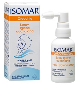 ISOMAR ORECCHIE ACQUA DI MARE SPRAY NO GAS PER IRRIGAZIONE DELL'ORECCHIO 50ML - farmasconti.eu