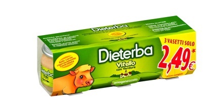 DIETERBA OMOGENEIZZATO VITELLO 3 PEZZI 80 G - farmasconti.eu