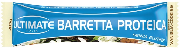 ULTIMATE BARRETTA PROTEICA VANIGLIA/COOKIE 40 G - farmasconti.eu