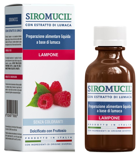 SIROMUCIL PREPARATO ALIMENTARE CON ESTRATTO DI LUMACA AL LAMPONE 150 ML - farmasconti.eu