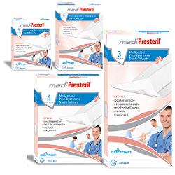 MEDICAZIONE MEDIPRESTERIL POST OPERATORIA DELICATA STERILE 8X10 4 PEZZI - farmasconti.eu