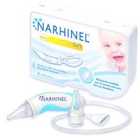 ASPIRATORE NASALE NARHINEL SOFT 1 PEZZO + 2 RICAMBI - farmasconti.eu