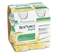 RESOURCE REPAIR VANIGLIA 4 BOTTIGLIE 200 ML - farmasconti.eu