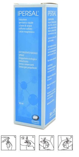 SOLUZIONE IPERTONICA IPERSAL SPRAY NASALE 50 ML - farmasconti.eu