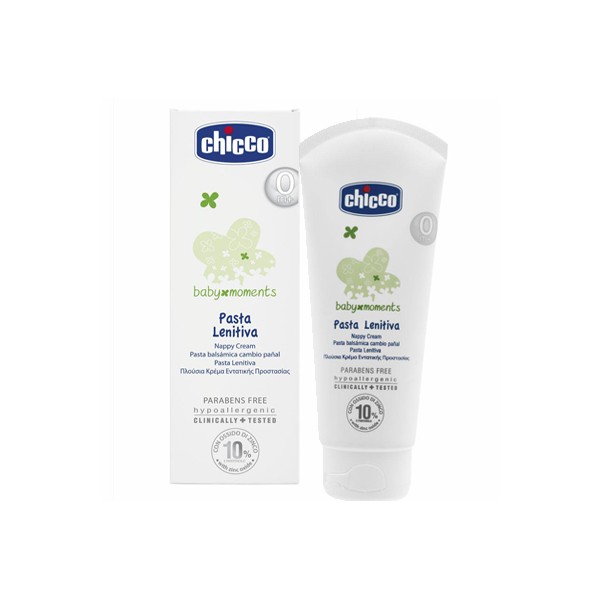 CHICCO COSMETICI BABY MOMENTS PASTA LENITIVA 100 ML - farmasconti.eu