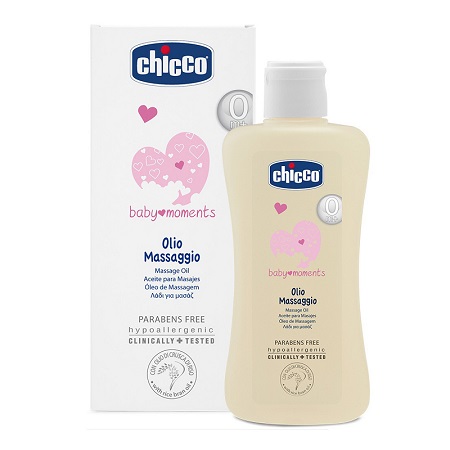 CHICCO COSMETICI BABY MOMENTS OLIO MASSAGGIO 200 ML - farmasconti.eu