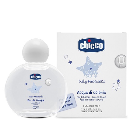 CHICCO COSMETICI BABY MOMENTS ACQUA PROFUMATA 100 ML - farmasconti.eu
