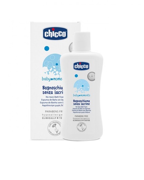 CHICCO COSMETICI BABY MOMENTS BAGNOSCHIUMA 200 ML - farmasconti.eu