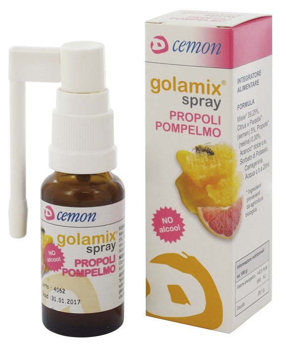 GOLAMIX SPRAY - PROPOLI POMPELMO 20 ML - farmasconti.eu