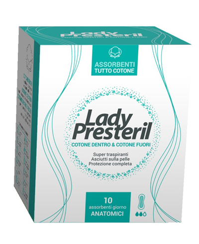 LADY PRESTERIL ANATOMICO POCKET 10 PEZZI - farmasconti.eu