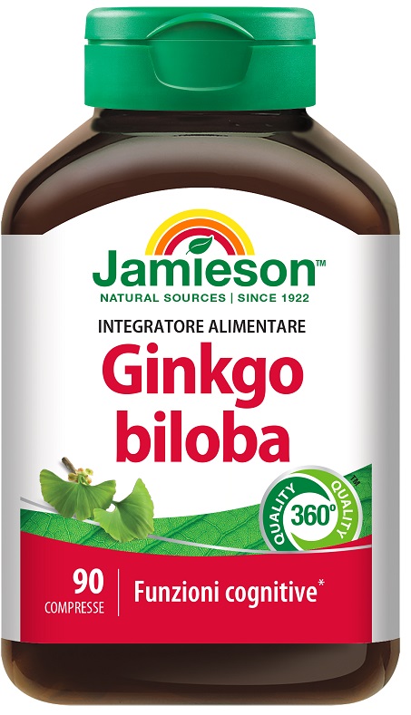 JAMIESON GINKGO BILOBA 90 COMPRESSE - farmasconti.eu
