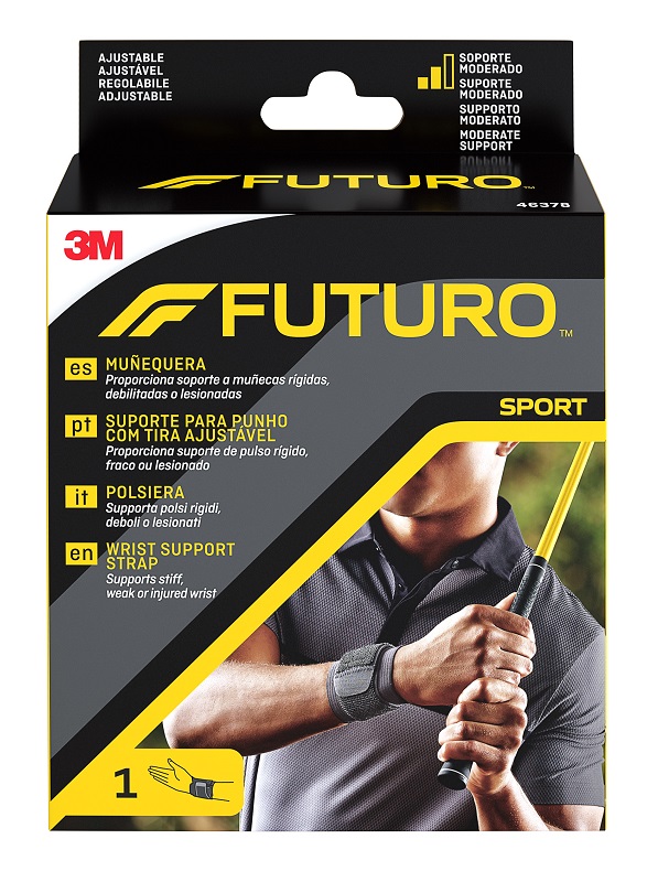 POLSINO ELASTICO UNIVERSALE FUTURO SPORT NERO - farmasconti.eu