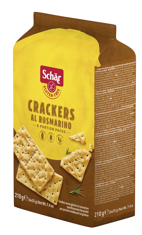 SCHAR CRACKERS AL ROSMARINO 6 CONFEZIONI DA 35 G - farmasconti.eu