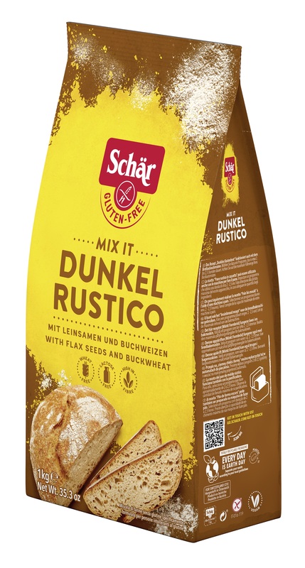 SCHAR MIX IT DUNKEL RUSTICO SENZA GLUTINE SENZA LATTOSIO 1 KG - farmasconti.eu