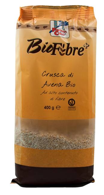 FSC BIOFIBRE+ CRUSCA DI AVENA BIO AD ALTO CONTENUTO DI FIBRA 400 G - farmasconti.eu