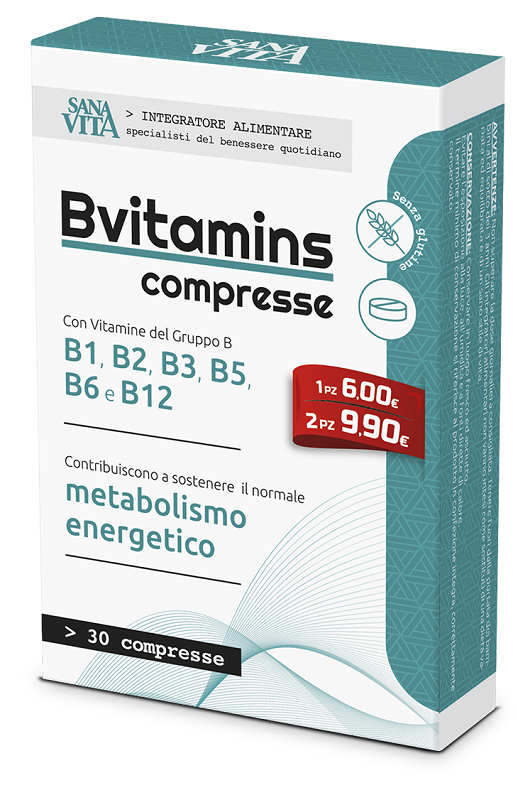 SANAVITA BVITAMINS 30 COMPRESSE - farmasconti.eu