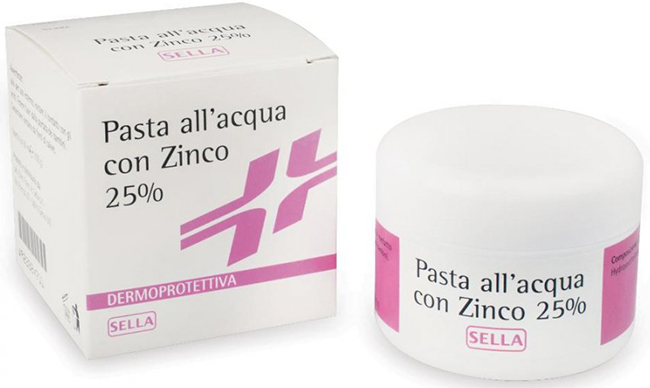 PASTA ACQUA CON ZINCO 25% 100 G - farmasconti.eu