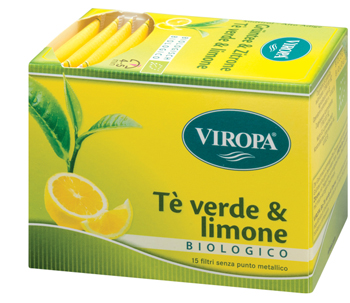 VIROPA TE' VERDE LIMONE BIO 15 FILTRI - farmasconti.eu