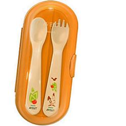 AVENT SET POSATINE DA VIAGGIO 12 MESI+ - farmasconti.eu