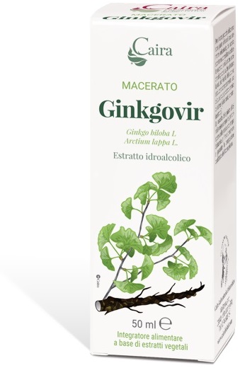 CAIRA GINKGOVIR MACERATO IDROALCOLICO GOCCE 50 ML - farmasconti.eu
