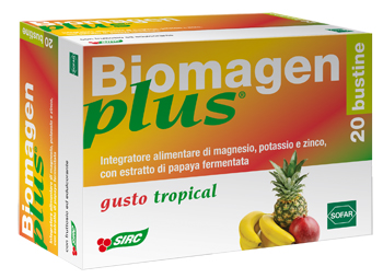 BIOMAGEN PLUS TROPICAL 20 BUSTE ASTUCCIO 100 G - farmasconti.eu